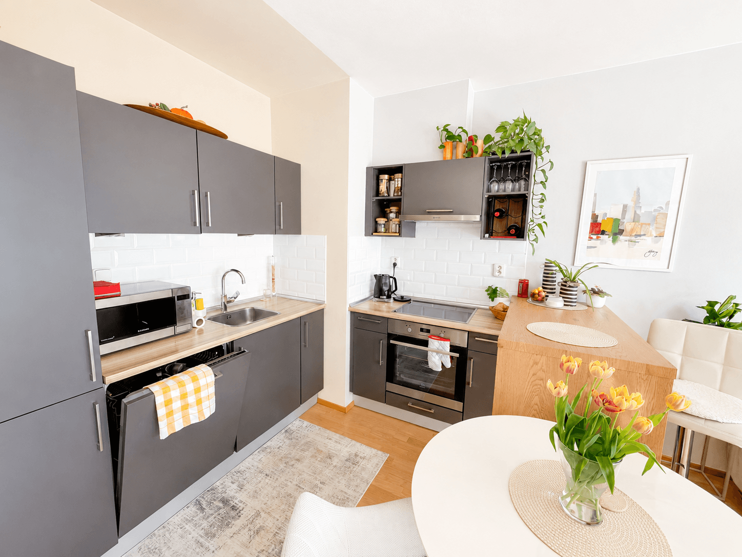 Prodej bytu 2+KK/T, OV,53m2+11.5m2 TERASA, Hostivice, Toskánská ul. 4