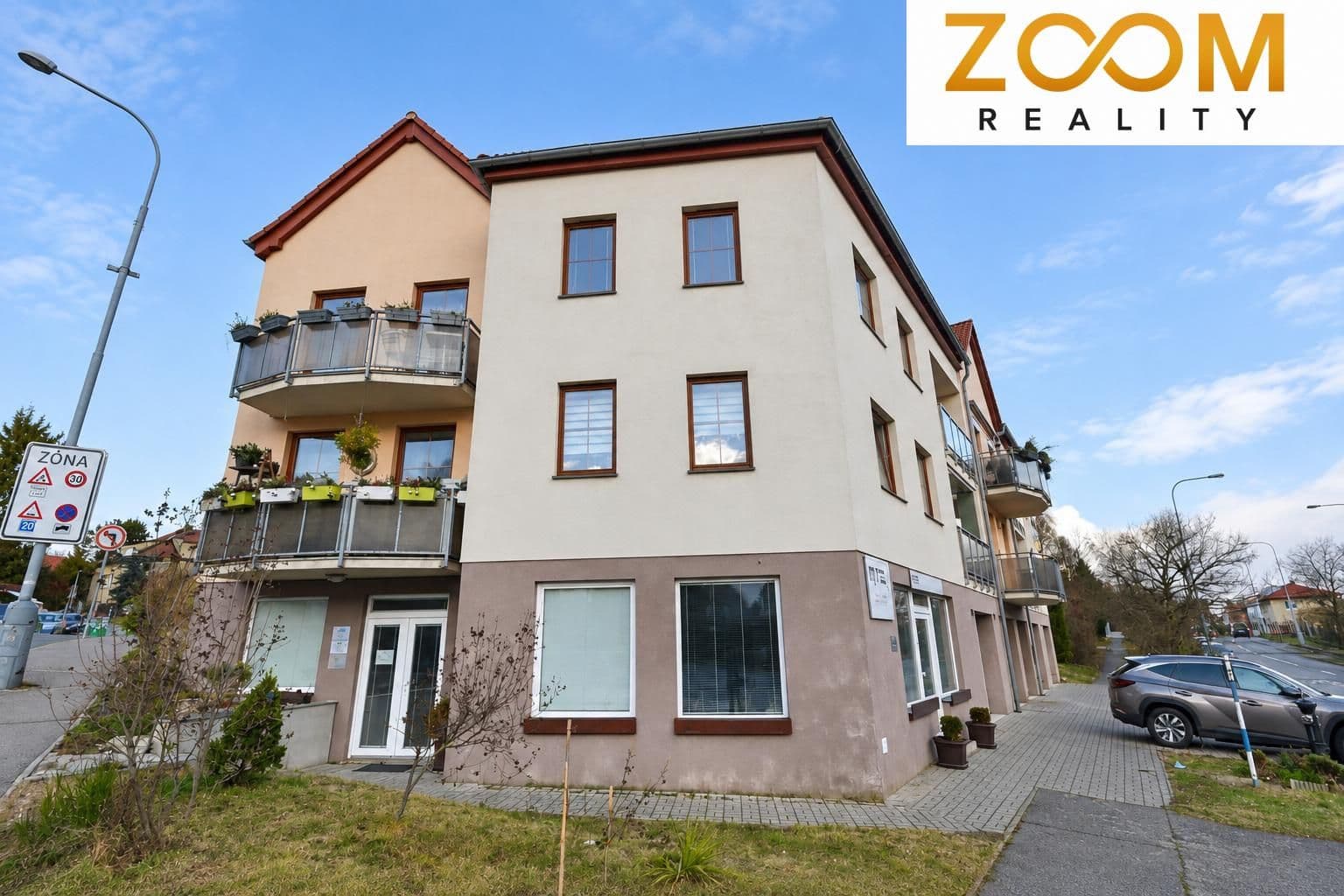Pronájem světlého bytu 1+kk s balkonem, Praha 13, Stodůlky 9