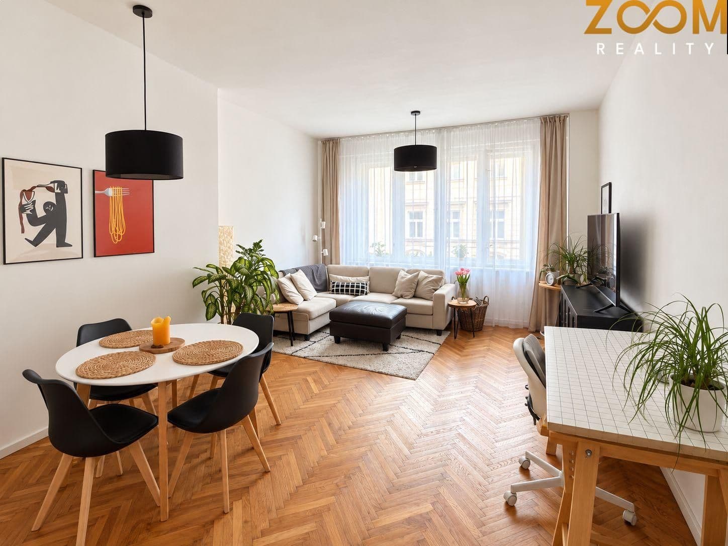 Prodej bytu 2+kk, 70,3 m² po kompletní rekonstrukci, se sklepem Praha 7, Šternberkova